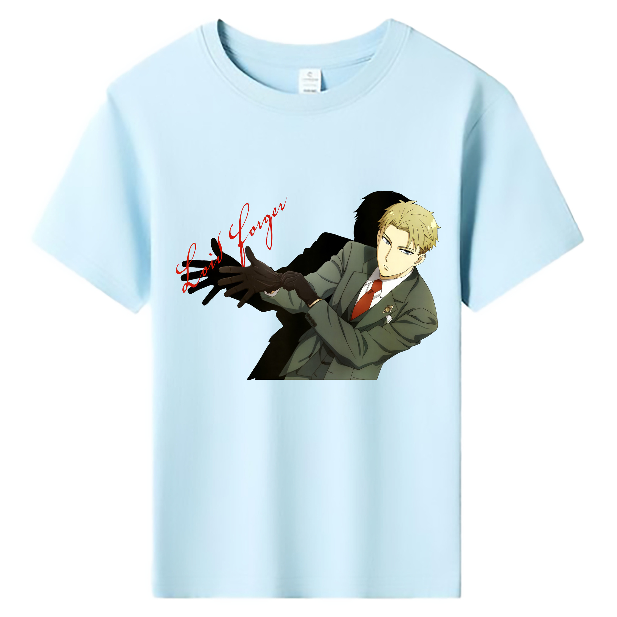 （画像用） SPY×FAMILY间谍家家酒 綿100％キッズTシャツ（フロントプリント）